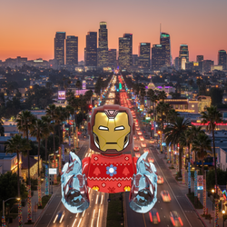 Iron Man Holiday Minifigure (ONLINE ORDER ONLY)