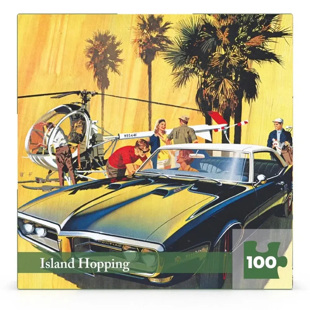 Island Hopping General Motors 100 Piece Mini Jigsaw Puzzle NYPC (ONLINE ORDER ONLY)