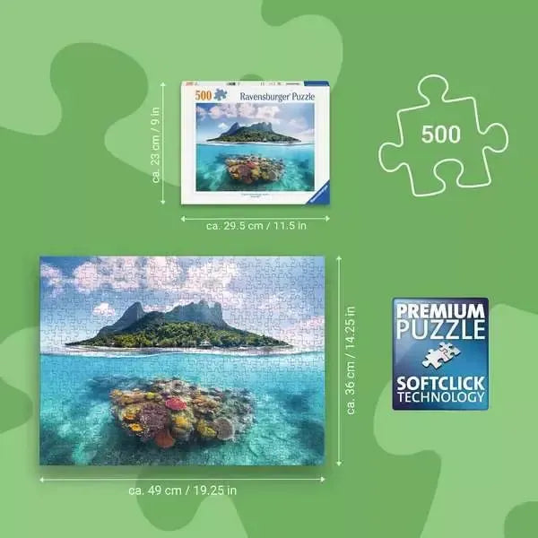 Island Waterscape 500 Piece Jigsaw Puzzle Ravensburger (ONLINE ORDER ONLY)