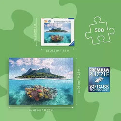 Island Waterscape 500 Piece Jigsaw Puzzle Ravensburger (ONLINE ORDER ONLY)