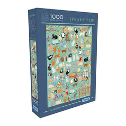 It's a Cat Life 1000 Piece Jigsaw Puzzle Gibsons (ONLINE ORDER ONLY)
