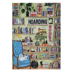 It's not hoarding if it's books 1000 Piece Soft Touch Jigsaw Puzzle Ellembee (ONLINE ORDER ONLY)