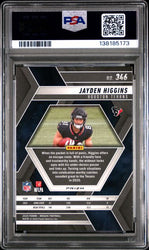 Graded 2025 Panini Mosaic Jayden Higgins #346 Mosaic Rookie RC Football Card PSA 10 Gem Mint