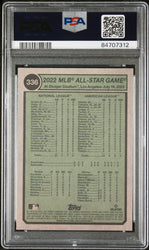2023 TOPPS HERITAGE ACUNA JR/JUDGE  #336 - PSA 10 (Online Order Only)
