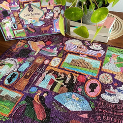 Jane Austen 1000 Piece Jigsaw Puzzle Gibsons (ONLINE ORDER ONLY)