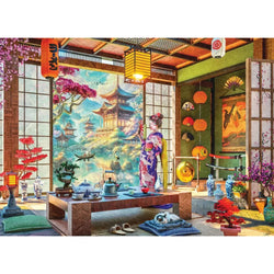 Japan Tea Room 1000 Piece Jigsaw Puzzle Eurographics (ONLINE ORDER ONLY)