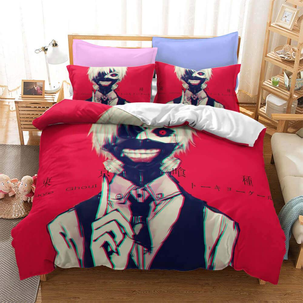 Tokyo Ghoul Bedding Set Duvet Covers Bed Sets (Online Order Only)