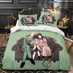 Japan Comics SPY×FAMILY 2022 Bedding Set Quilt Cover Without Filler (Online Order Only)