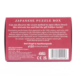 Japanese Puzzle Box - Brain Teaser & Origami - Professor Puzzle (ONLINE ORDER ONLY)