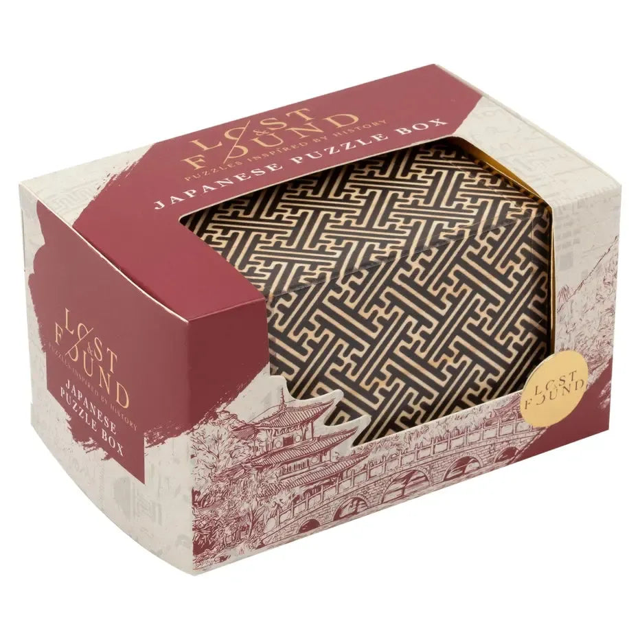 Japanese Puzzle Box - Brain Teaser & Origami - Professor Puzzle (ONLINE ORDER ONLY)