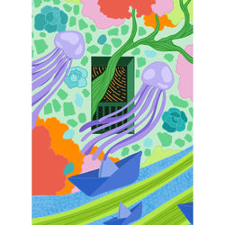 Jellyfish 99 Piece Mini Jigsaw Puzzle Puzzledly (ONLINE ORDER ONLY)