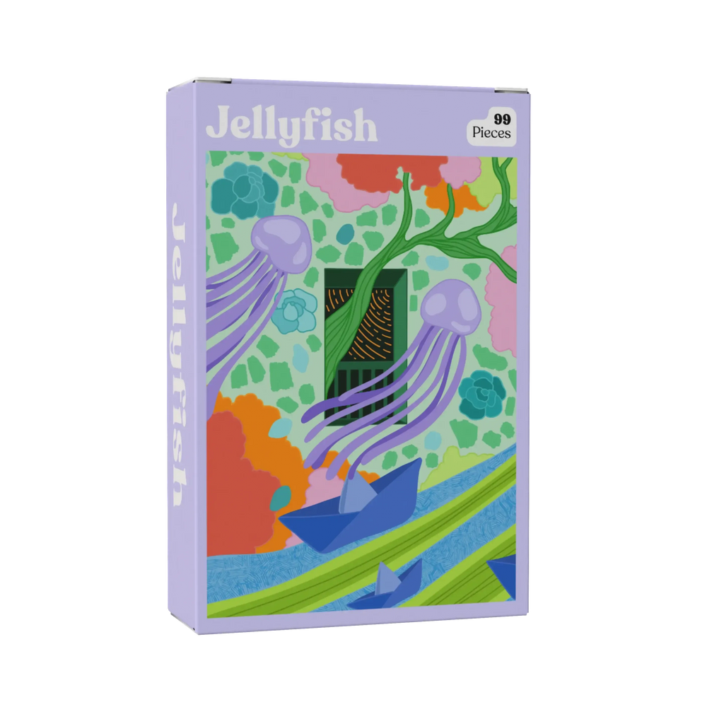 Jellyfish 99 Piece Mini Jigsaw Puzzle Puzzledly (ONLINE ORDER ONLY)