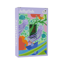 Jellyfish 99 Piece Mini Jigsaw Puzzle Puzzledly (ONLINE ORDER ONLY)