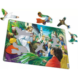 Jesus Entering Jerusalem 33 Piece Tray Jigsaw Puzzle Larsen (ONLINE ORDER ONLY)