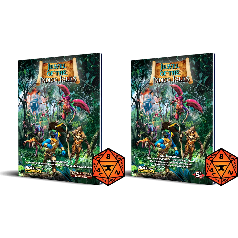 Jewel of the Indigo Isles Hardcover & PDF (Online Order Only)
