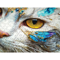 Jeweled Cat 1000 Piece Jigsaw Puzzle Enjoy (ONLINE ORDER ONLY)