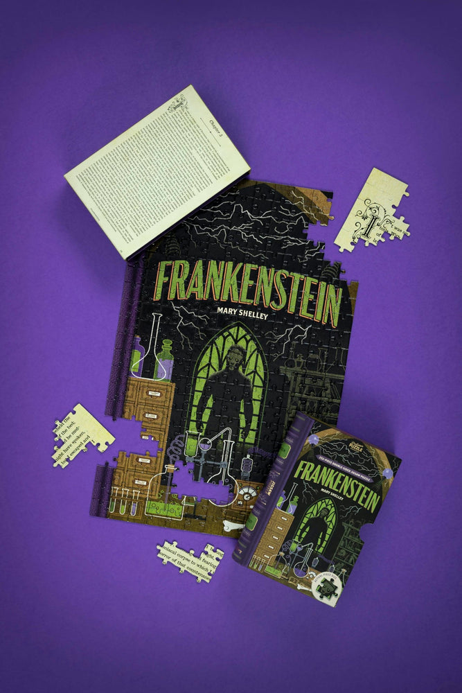 Double-Sided Puzzle: Frankenstein