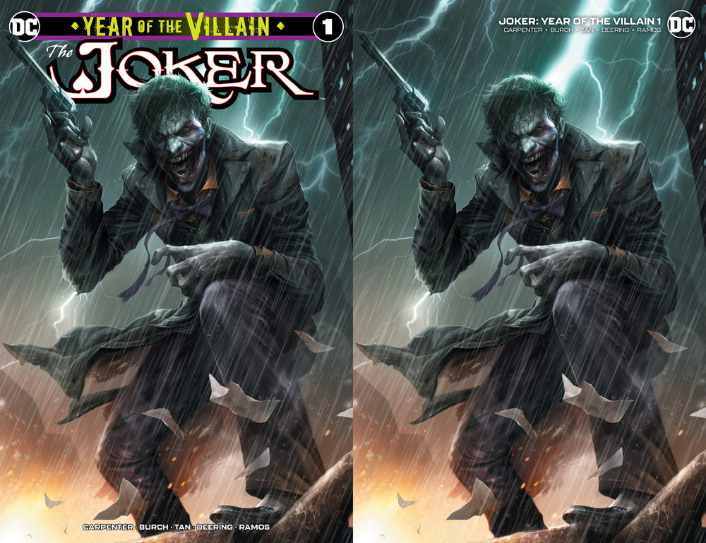 JOKER YEAR OF THE VILLAIN #1 Francesco Mattina Variant John Carpenter Batman (10/09/2019) DC (ONLINE ORDER ONLY)