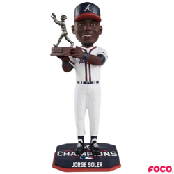 Atlanta Braves 2021 World Series Champions Bobbleheads (ONLINE ORDER ONLY)