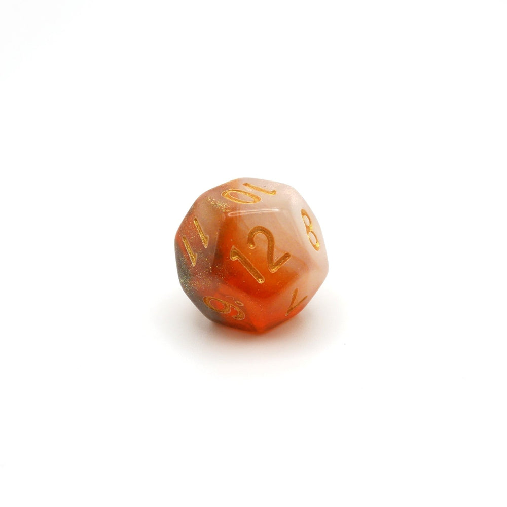 Jovian Cloud - 7 Piece DnD Dice Set | Acrylic RPG Gaming Dice (ONLINE ORDER ONLY)