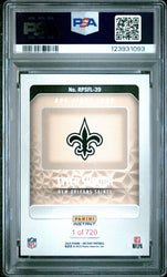 Graded 2025 Panini Instant Tyler Shough #RPSFL39 RPS First Look Rookie RC Football Card PSA 10 Gem Mint
