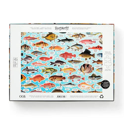 Judgy Fish 1000 Piece Jigsaw Puzzle (+Stickers) Brass Monkey (ONLINE ORDER ONLY)