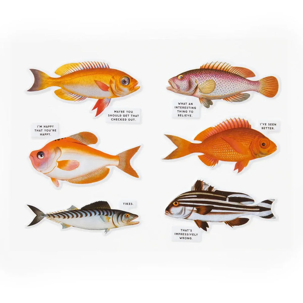 Judgy Fish 1000 Piece Jigsaw Puzzle (+Stickers) Brass Monkey (ONLINE ORDER ONLY)