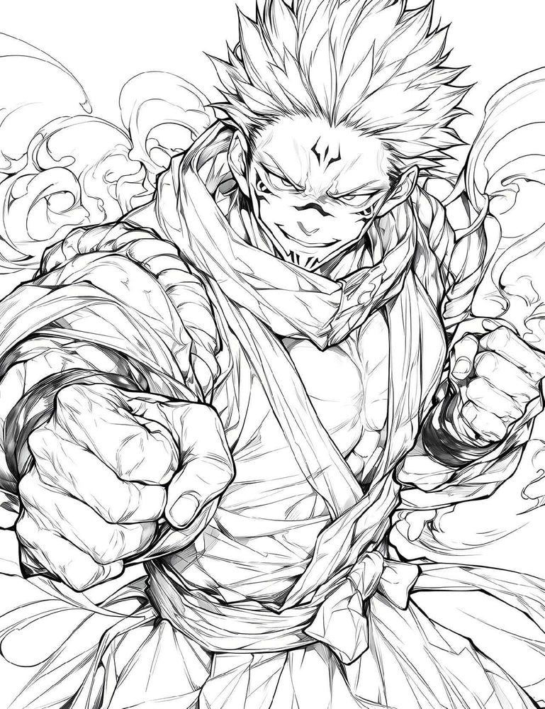Jujutsu Kaisen Coloring Book Vol 12 | 50 Sorcerer Pages | Anime Chronicles (ONLINE ORDER ONLY)