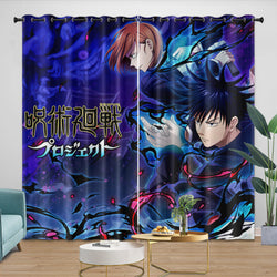 Jujutsu Kaisen Curtains Blackout Window Drapes (Online Order Only)