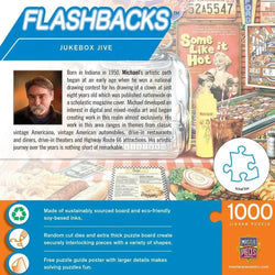 Jukebox Jive Flashbacks 1000 Piece Jigsaw Puzzle MasterPieces (ONLINE ORDER ONLY)