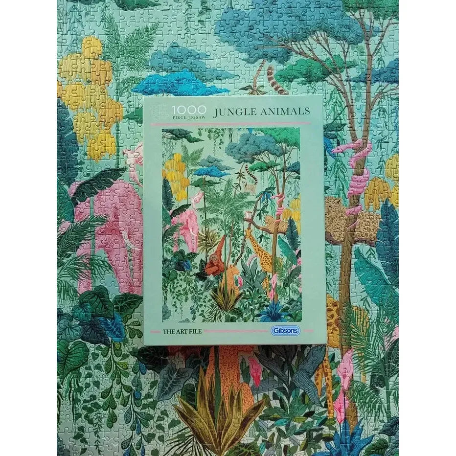 Jungle Animals 1000 Piece Jigsaw Puzzle Gibsons (ONLINE ORDER ONLY)