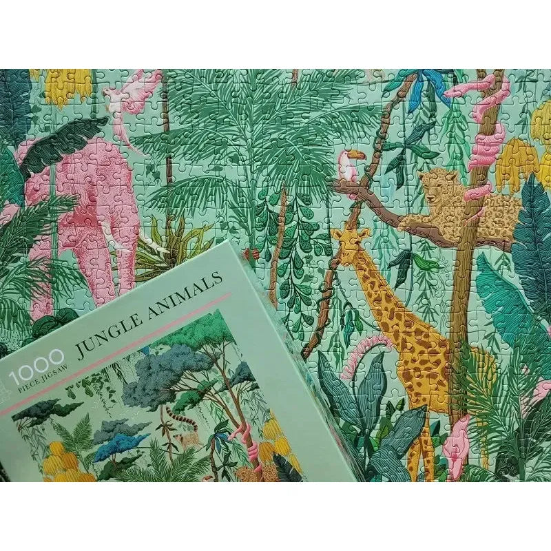 Jungle Animals 1000 Piece Jigsaw Puzzle Gibsons (ONLINE ORDER ONLY)