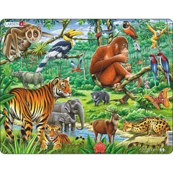 Jungle Animals 20 Piece Tray Jigsaw Puzzle Larsen (ONLINE ORDER ONLY)