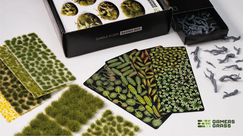 Gamers Grass | Basing Box | Jungle Floor (ONLINE ORDER ONLY)