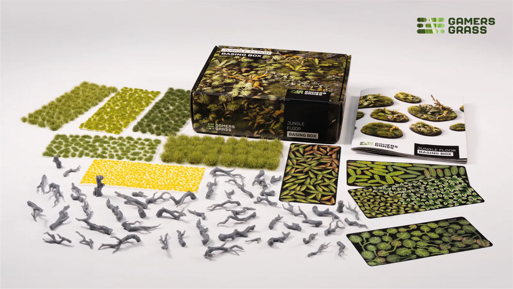 Gamers Grass | Basing Box | Jungle Floor (ONLINE ORDER ONLY)
