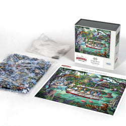 Jungle River Expedition 1000 Piece Jigsaw Puzzle Boardwalk (ONLINE ORDER ONLY)