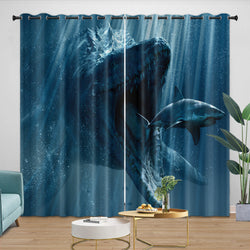 Jurassic World Curtains Blackout Window Drapes Room Decoration (ONLINE ORDER ONLY)