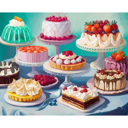 Just Desserts 500 Piece LE Jigsaw Puzzle Speedmaster (ONLINE ORDER ONLY)