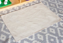 Cotton Work Rug Natural No Fringe, Three varieties (ONLINE ORDER ONLY)