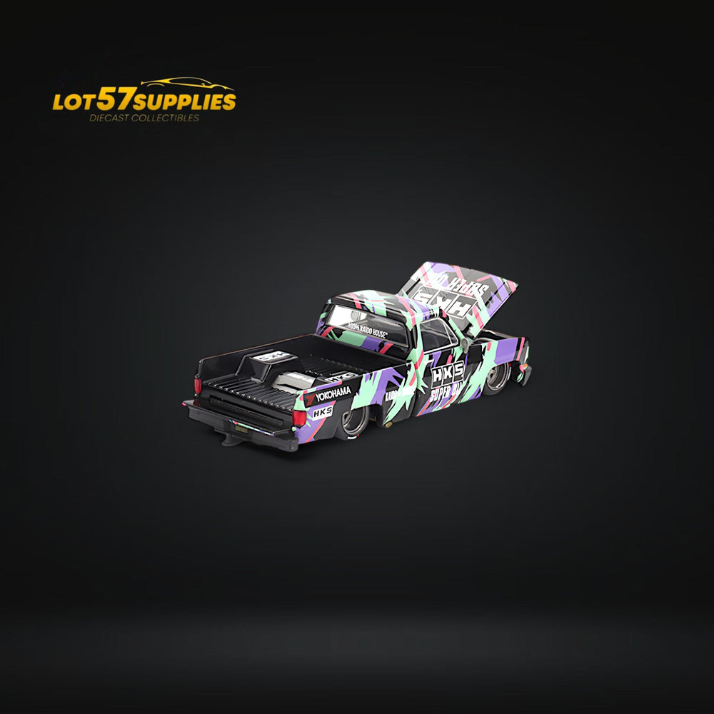 Mini GT x Kaido House Chevrolet Silverado KAIDO HKS V1 1:64 KHMG174 (ONLINE ORDER ONLY)