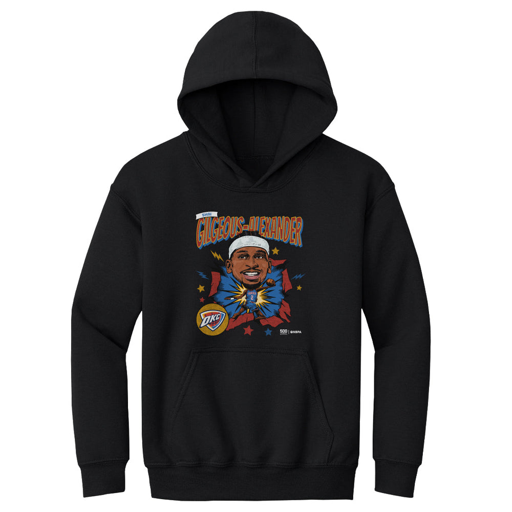 Shai Gilgeous-Alexander Oklahoma City Thunder Caricature Retro WHT (ONLINE ORDER ONLY)