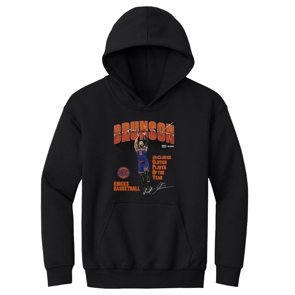Jalen Brunson New York Knicks 2025 Clutch Player Of The Year WHT (ONLINE ORDER ONLY)