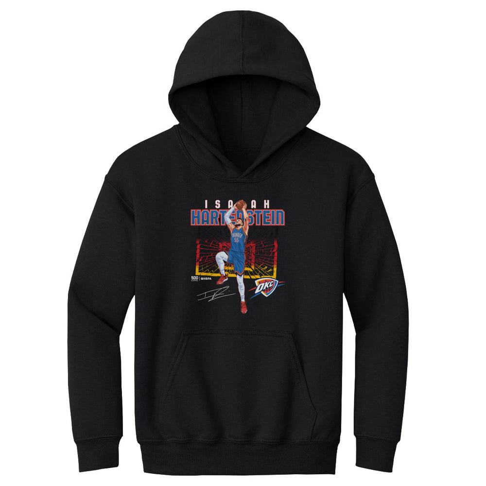 Isaiah Hartenstein Oklahoma City Thunder Shattered Flag WHT (ONLINE ORDER ONLY)