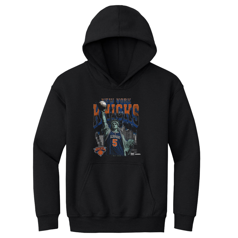 Jose Alvarado New York Knicks Statue Of Liberty WHT (ONLINE ORDER ONLY)