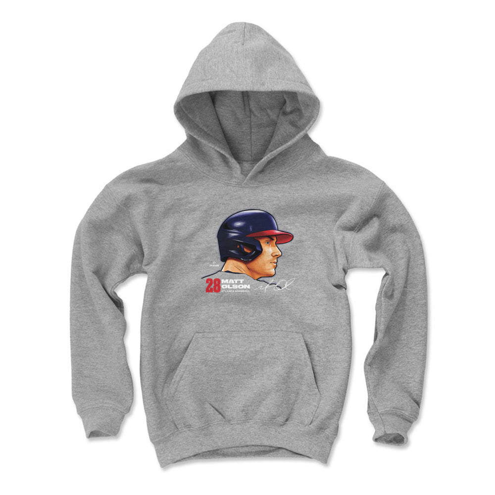 Matt Olson Atlanta Profile WHT (ONLINE ORDER ONLY)