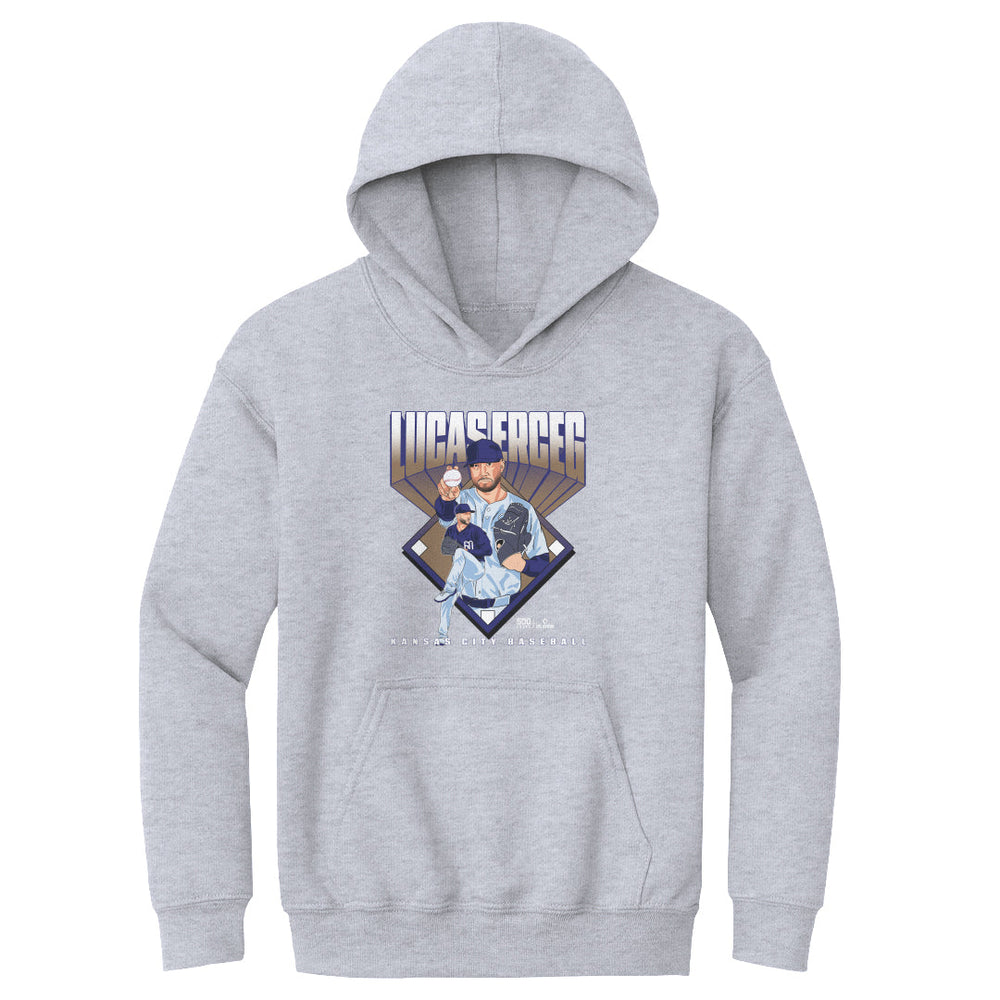 Lucas Erceg Kansas City Baseball Diamond WHT (ONLINE ORDER ONLY)