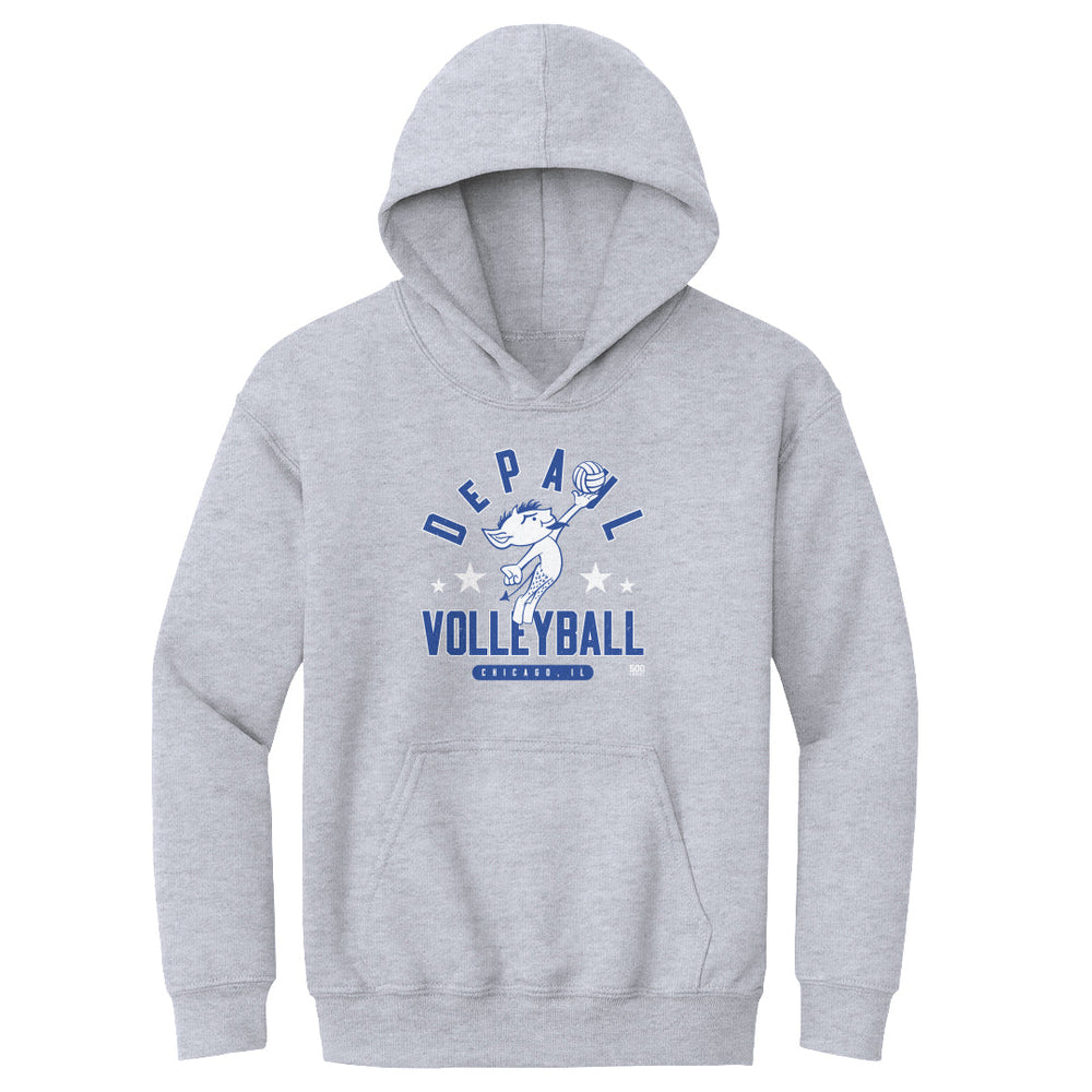 DePaul Blue Demons Vintage Volleyball Blue WHT (ONLINE ORDER ONLY)