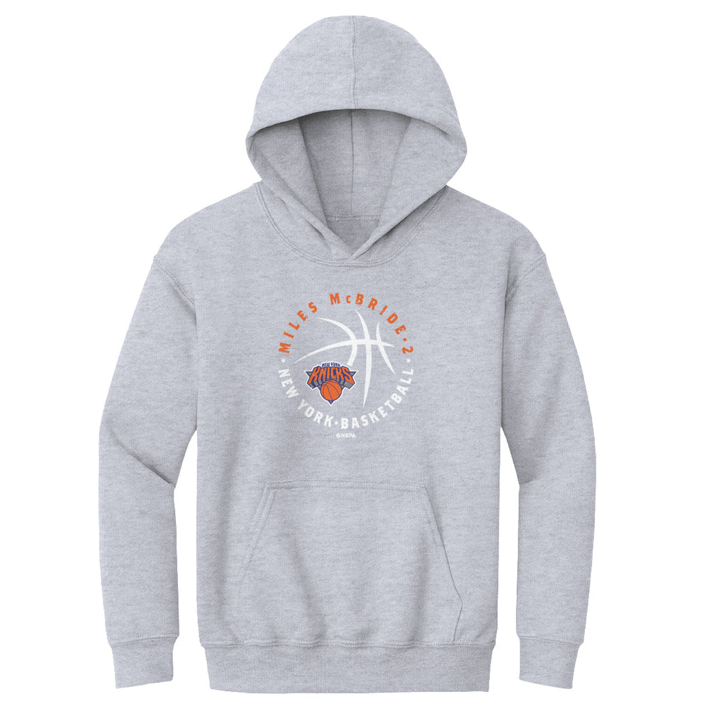 Miles McBride New York Knicks Player Ball WHT (ONLINE ORDER ONLY)