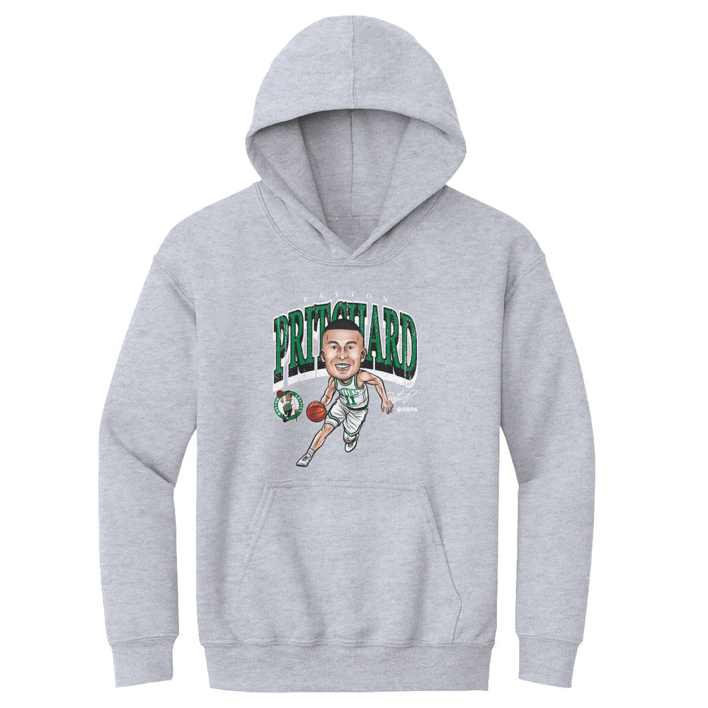 Payton Pritchard Boston Celtics Cartoon WHT (ONLINE ORDER ONLY)