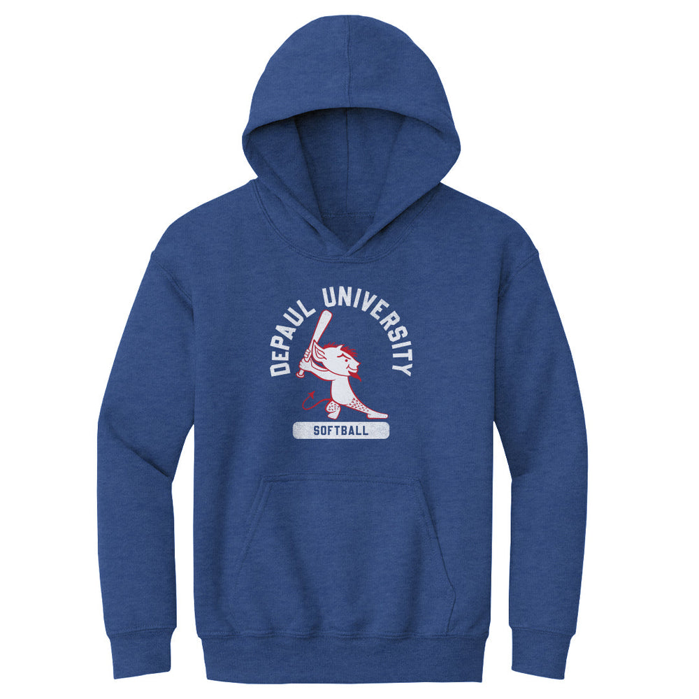 DePaul Blue Demons Billy Softball WHT (ONLINE ORDER ONLY)